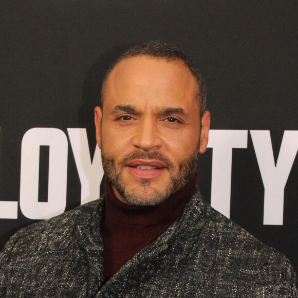 Daniel Sunjata à la première de la série "Power Book II: Ghost" à New York, le 17 novembre 2021.  Celebrities at the premiere of "Power Book II: Ghost" in New York. November 17th, 2021