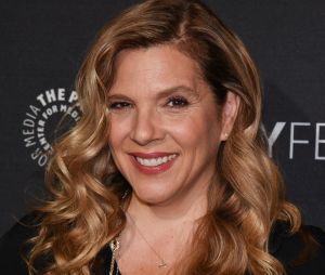 Krista Vernoff. - Photocall de la série "Grey's Anatomy" lors du PaleyFest 2023 à Los Angeles, le 2 avril 2023. 