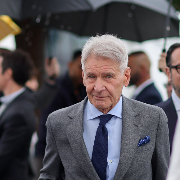 Harrison Ford au photocall de Indiana Jones et le cadran de la destinée " lors du 76ème Festival International du Film de Cannes, le 19 mai 2023. © Jacovides / Moreau / Bestimage 