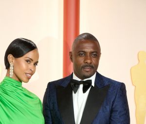Sabrina Dhowre Elba, Idris Elba au photocall de la 95ème édition de la cérémonie des Oscars à Los Angeles, le 12 mars 2023


