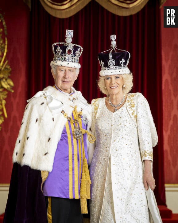 Le roi Charles III d'Angleterre et Camilla Parker Bowles, reine consort d'Angleterre - Photos officielles de la famille royale britannique, après le couronnement du roi Charles III d'Angleterre et Camilla Parker Bowles, reine consort d'Angleterre qui s'est déroulé le 6 mai 2023 à Londres. Le 8 mai 2023. 