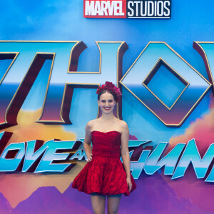Natalie Portman à la première du film "Thor: Love and Thunder" à Londres, le 5 juillet 2022.