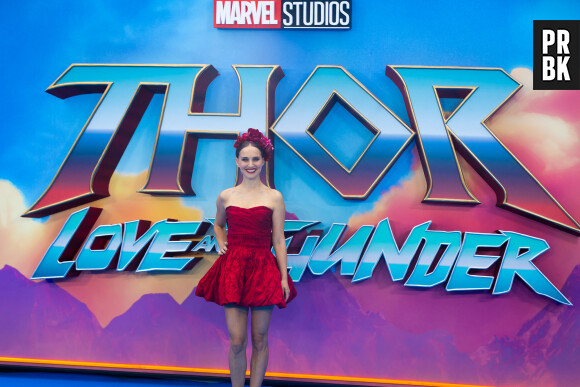 Natalie Portman à la première du film "Thor: Love and Thunder" à Londres, le 5 juillet 2022.
