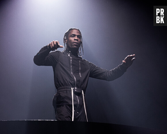 Le rappeur Travis Scott en concert au Festival Primavera Sound à Sao Paulo, Brésil, le 6 novembre 2022.