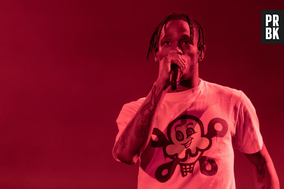 Travis Scott - Soirée d'inauguration du festival The Water Music Festival à Virginia Beach, le 27 avril 2019. © Daniel DeSlover / ZUMA Wire / Bestimage
