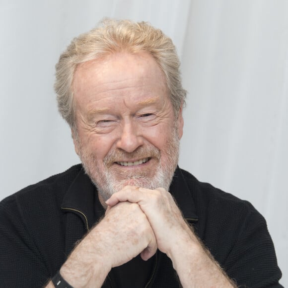 Ridley Scott - Conférence de presse pour le film "Alien : Covenant" à Londres. Le 4 mai 2017