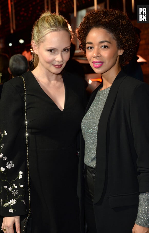 Beatrice Rosen et Aurélie Konaté - Soirée de présentation du nouveau Range Rover Evoque à Paris le 28 novembre 2018. © Veeren/Bestimage