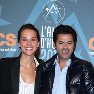 Jamel Debbouze et sa femme Mélissa Theuriau lors de la cérémonie de clôture du 19ème Festival International du film de Comédie de l'Alpe d'Huez, le 16 janvier 2016.© Dominique Jacovides/Bestimage