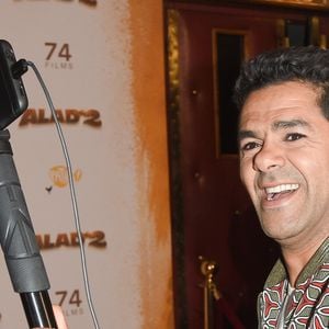 Jamel Debbouze - Les célébrités posent lors du photocall de l'avant-première du film "Alad'2" au cinéma le grand Rex à Paris le 21 septembre 2018. © Guirec Coadic/Bestimage