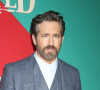 Ryan Reynolds à la première du film "Spirited" à New York, le 7 novembre 2022. 