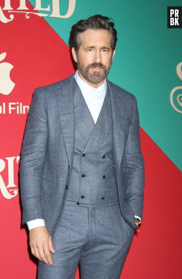 Ryan Reynolds à la première du film "Spirited" à New York, le 7 novembre 2022. 