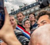 Sandrine Rousseau à la marche pour Adama Traore en hommage aux victimes des violences policières à Paris le 8 juillet 2023. Photo by Khanh Renaud/ABACAPRESS.COM
