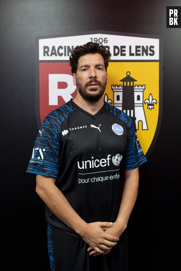 Redouane Bougheraba - 3ème édition de la rencontre de football caritative "Match des héros" entre le "RC Lens Légendes" et "L'équipe Unicef" au stade Bollaert-Delelis à Lens le 6 juin 2023. © Pierre Perusseau / Bestimage