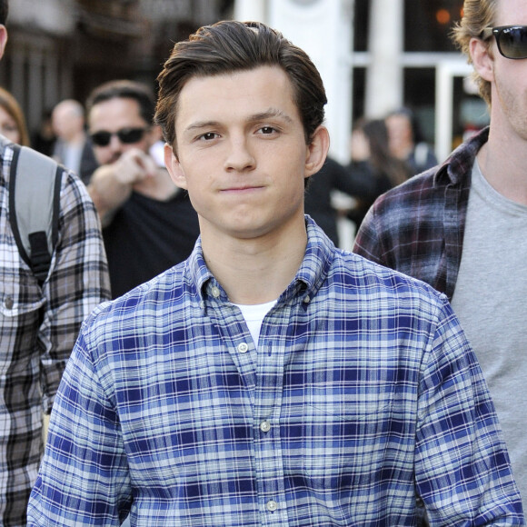 Tom Holland et Zendaya sur le tournage de Spider-Man: Far From Home à Venice en Italie, le 29 septembre 2018 