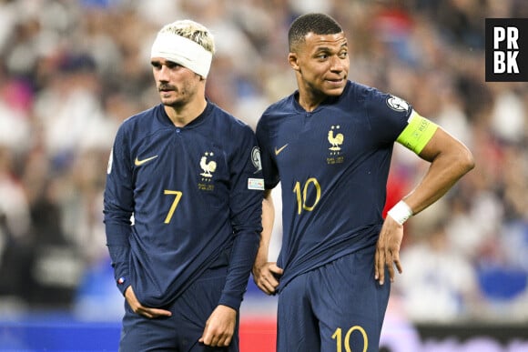 GRIEZMANN Antoine (FRA) / MBAPPE Kylian (FRA) - Match de qualifications de l'Euro2024 "France - Grèce (1-0)" au stade de France, le 19 juin 2023. 