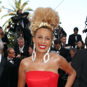 Afida Turner - Montée des marches du film "Sils Maria" lors du 67 ème Festival du film de Cannes – Cannes le 23 mai 2014.