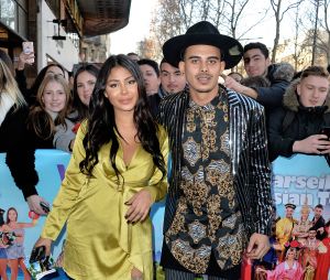 Maeva Ghennam et Greg à l'avant-première de la nouvelle saison de l'émission de télé-réalité "Les Marseillais Asian Tour" au cinéma Gaumont Champs-Elysées à Paris, France, le 13 février 2019. © Veeren/Bestimage