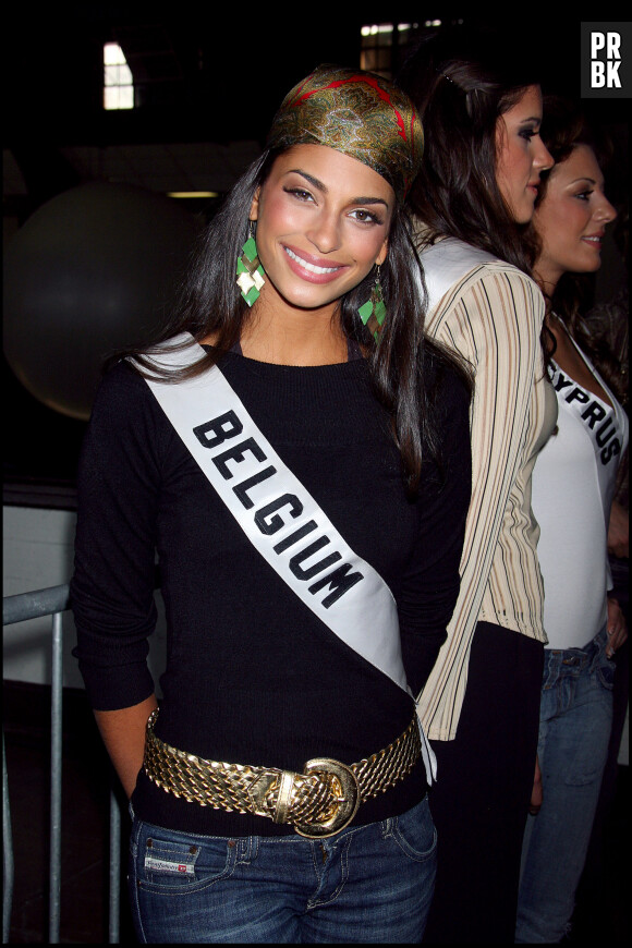 Tatiana Silva lors de Miss Belgium en 2006.