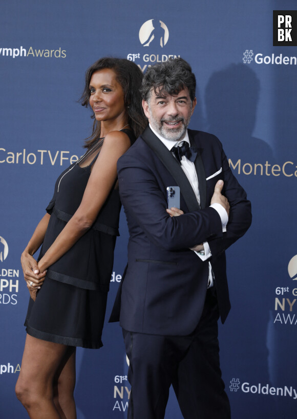 Stéphane Plaza et Karine le Marchand - Cérémonie de clôture du 61ème Festival de Télévision de Monte Carlo le 21 juin 2022. © Denis Guignebourg/Bestimage