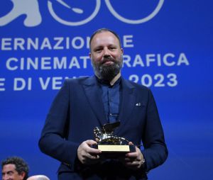 Cérémonie de clôture de la 80ème édition du festival international du film de Venise, la Mostra le 9 septembre 2023. © LaPresse / Panoramic / Bestimage 