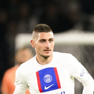 Marco Verratti (PSG) - Match de football Ligue 1 Uber Eats Angers Vs PSG (Paris Saint-Germain) 0-2 à Angers le 21 avril 2023. © JB Autissier / Panoramic / Bestimage  Football - League 1 Uber Eats - Angers Vs PSG (0-2) in Angers on 21/04/2023 