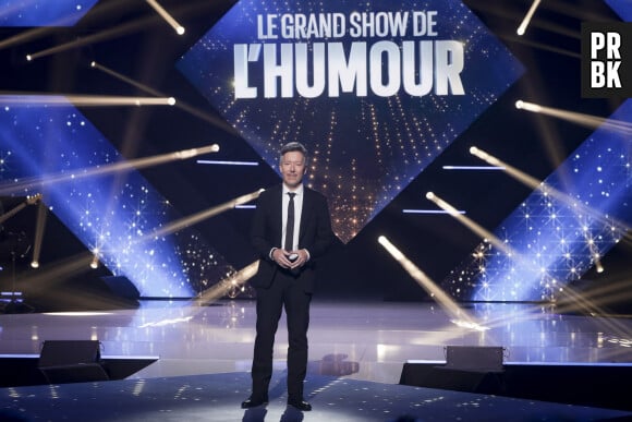 Exclusif - Jean-Luc Lemoine - Enregistrement de l'émission "Le Grand Show de l'Humour : 50 ans de sketchs inoubliables", diffusée le 8 avril sur France 3 © Jack Tribeca / Bestimage
