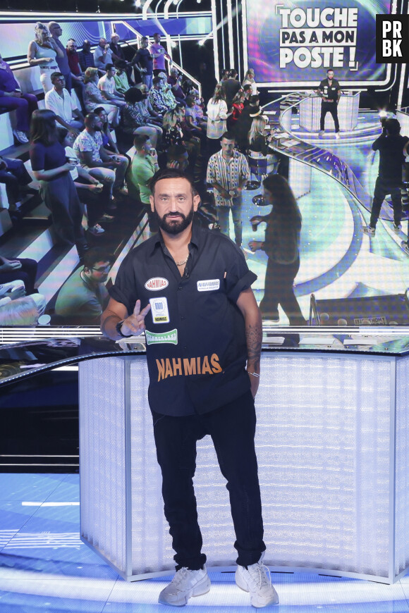 Exclusif - Cyril Hanouna - Sur le nouveau plateau de l’émission TPMP (Touche Pas à Mon Poste), Pilotes pour la nouvelle saison - Paris le 31/08/2023 - © Jack Tribeca / Bestimage