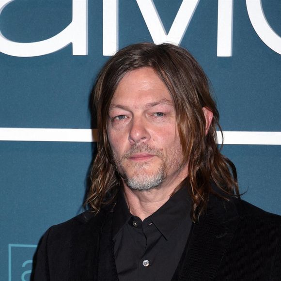 Norman Reedus au photocall de la soirée des "AMC Networks 2023" à New York, le 18 avril 2023.
