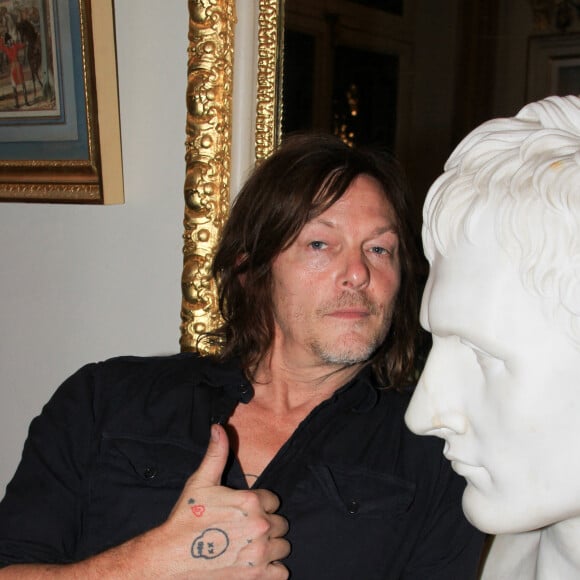 Exclusif - Norman Reedus - After du vernissage de Norman Reedus au palais Vivienne à Paris le 12 novembre 2022. © Baldini / Bestimage