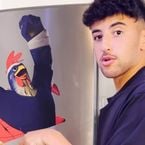 Just Riadh, Superchef ? Il tente le défi de Meta : reproduire le Superfan de la France... en gâteau