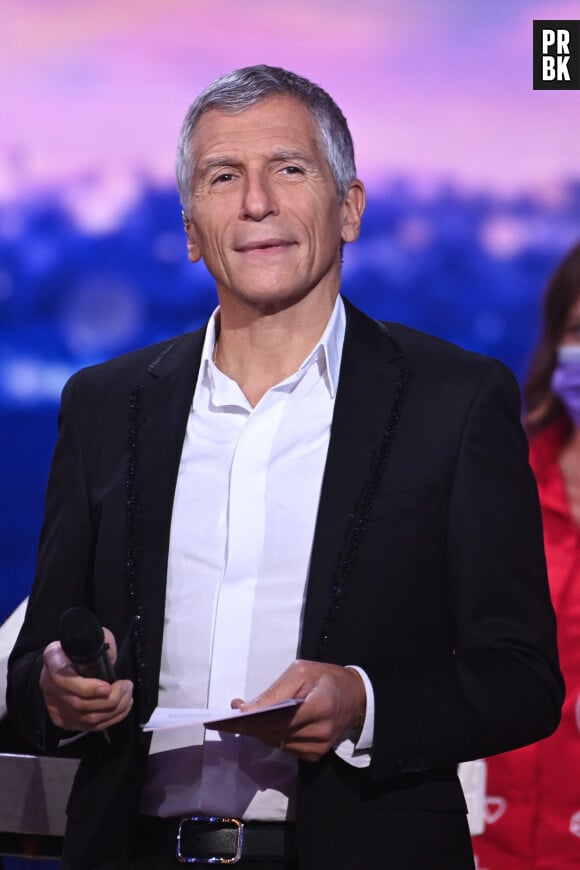 Nagui - 35 ème édition du Téléthon sur France 2 à Paris le 5 décembre 2021. © MPP / Bestimage