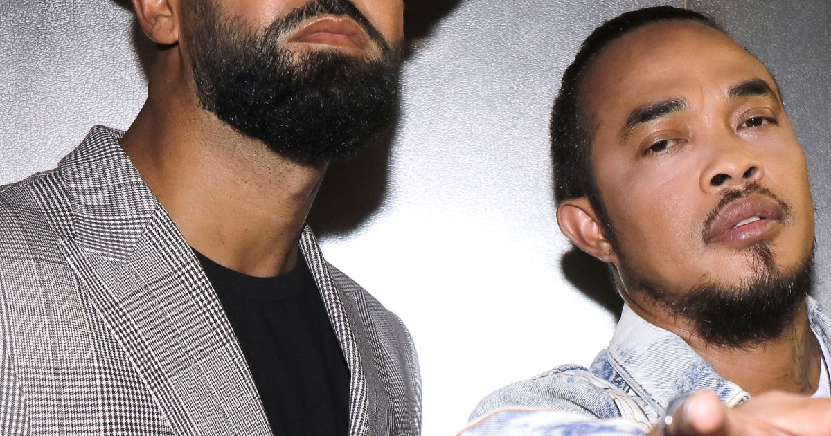 Portrait du groupe de RnB et Hip Hop Tragédie. Le 10 septembre 2019 ...