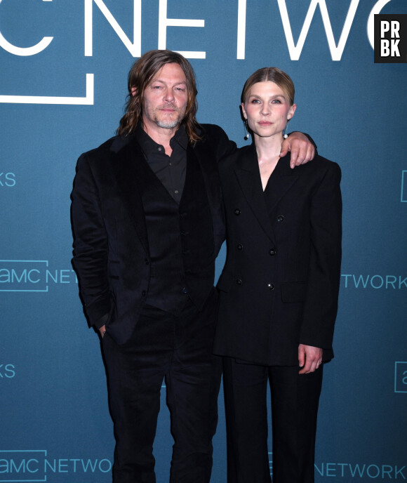 Norman Reedus au photocall de la soirée des "AMC Networks 2023" à New York, le 18 avril 2023.