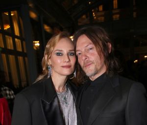 Diane Kruger et son fiancé Norman Reedus - Dîner privé pour célébrer la Collection Haute Joaillerie de Gucci à l’Hôtel Ritz dans le cadre de la Fashion Week de Paris, France, le 24 Janvier 2023. © Bertrand Rindoff / Bestimage