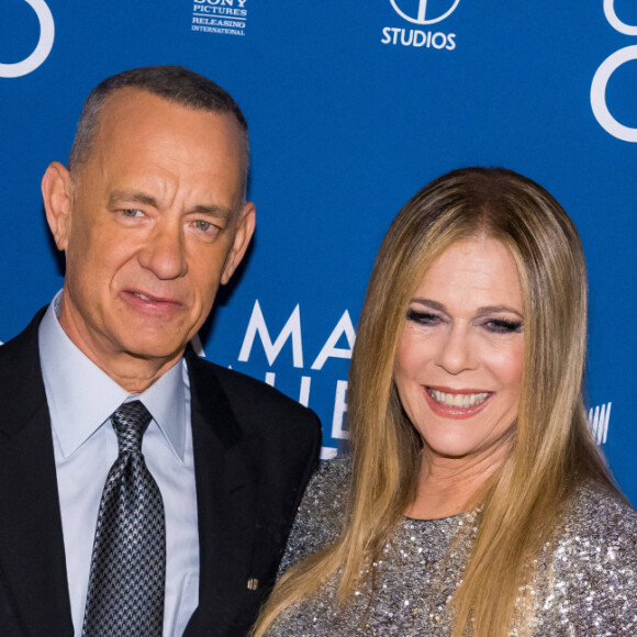 Tom Hanks et sa femme Rita Wilson à la première du film "A Man Called Otto" à Los Angeles, le 13 décembre 2022.
