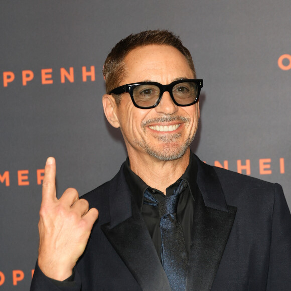 Robert Downey Jr. - Première du film "Oppenheimer" au Grand Rex à Paris le 11 juillet 2023. © Coadic Guirec/Bestimage  Premiere of the film "Oppenheimer" at Grand Rex cinema in Paris, France on July 11, 2023. 