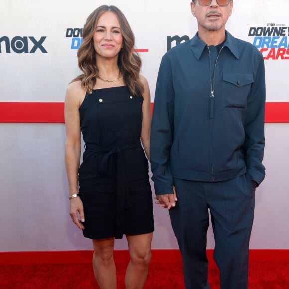 Robert Downey Jr. et sa femme Susan Downey - Première de la saison 1 de la série "Downey's Dream Cars" au musée Petersen Automotive à Los Angeles. Le 16 juin 2023  MAX Original Series "Downey's Dream Cars" Los Angeles Premiere held at Petersen Automotive Museum in Los Angeles. On June 16th 2023 