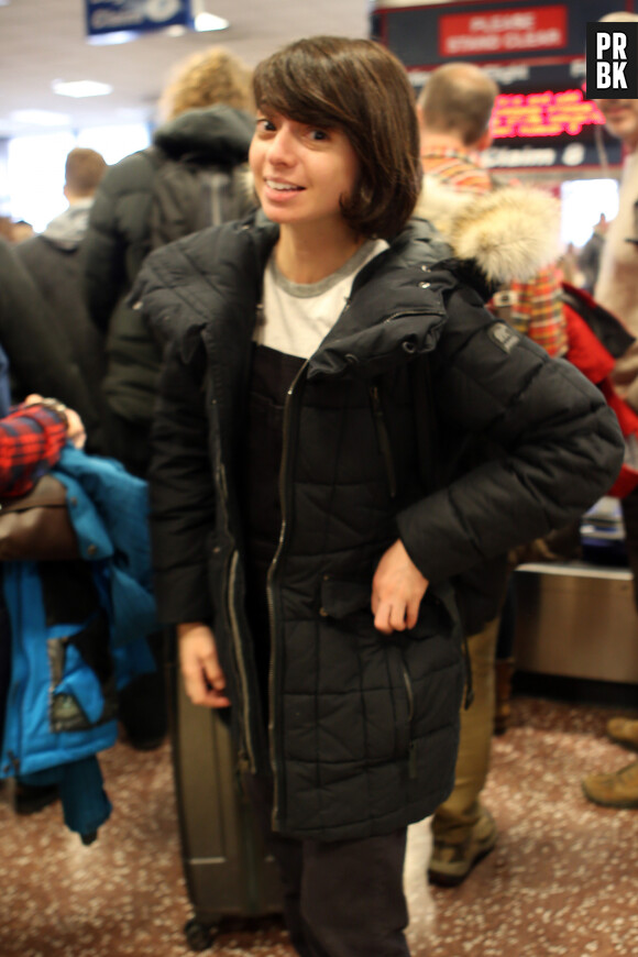 Kate Micucci arrive à la journée Sundance Film Festival 2017 à Park City, le 19 janvier 2017  Celebrities arriving at day 1 of the '2017 Sundance Film Festival' in Park City, Utah on January 19, 2017. 