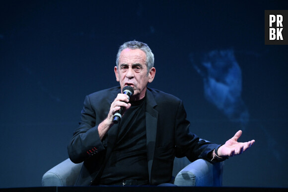 Exclusif - Thierry Ardisson a donné une conférence vendredi 28 janvier 2022. © Guirec Coadic / Bestimage