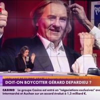 Gros lapsus d&#039;Apolline de Malherbe : elle confond Gérard Depardieu et Gérald Darmanin en direct sur RMC