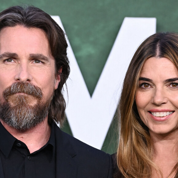 Christian Bale et sa femme Sandra Blazic - Première du film "Amsterdam" à Leicester Square à Londres. Le 21 septembre 2022