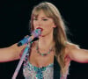 Taylor Swift n'est plus l'artiste la plus écoutée sur Spotify.
Taylor Swift dans son film "The Eras Tour" sur Amazon Prime Video.