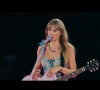 La chanteuse américaine compte 109,9 millions d'auditeurs mensuels sur la plateforme.
Taylor Swift dans son film "The Eras Tour" sur Amazon Prime Video.