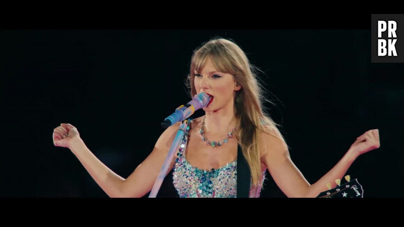 Taylor Swift dans son film "The Eras Tour" sur Amazon Prime Video.