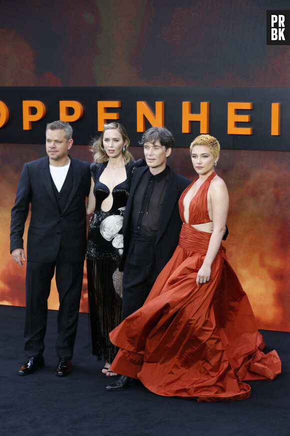 Matt Damon, Emily Blunt, Cillian Murphy & Florence Pugh pour Oppenheimer à Londres