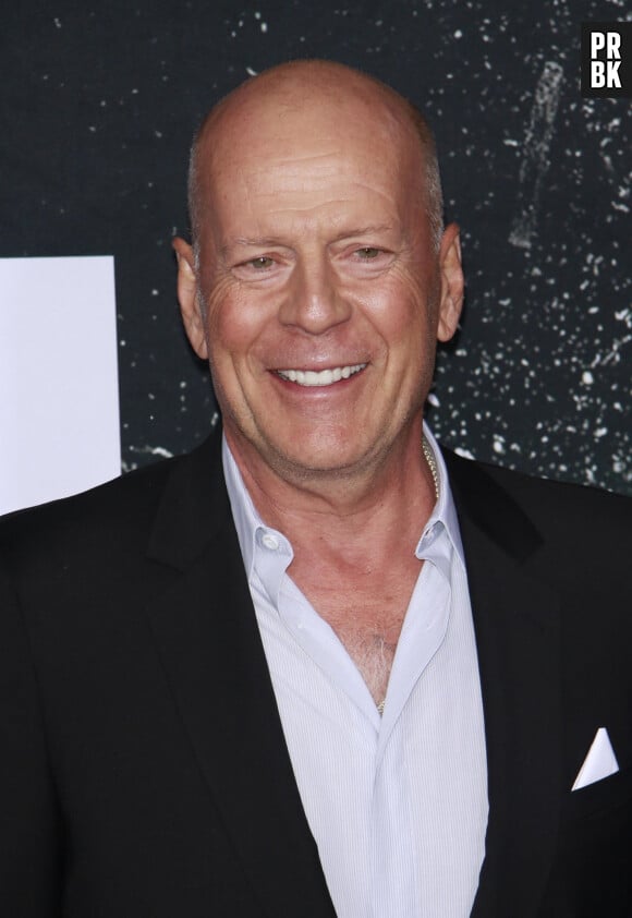 Bruce Willis à la première de Glass au théâtre SVA à New York, le 15 janvier 2019