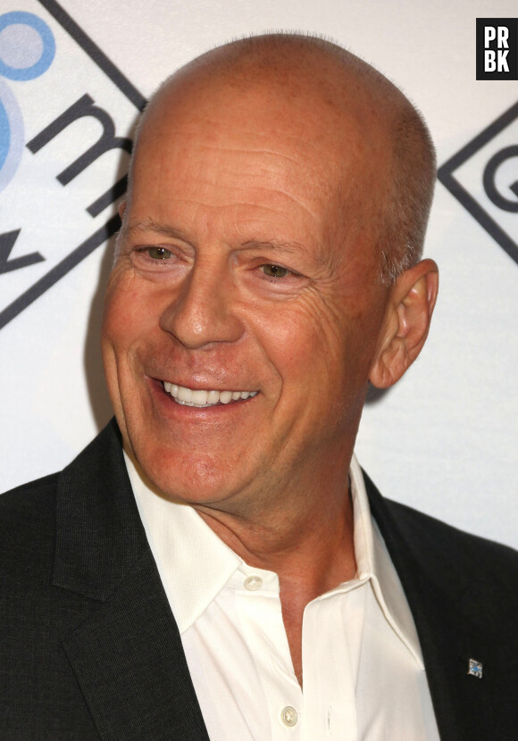 Bruce Willis à la soirée The Moderate Rise and Tragic Fall of a New York Fixer au théâtre Lynwood Dunn à Hollywood, le 5 avril 2017 © CPA/Bestimage