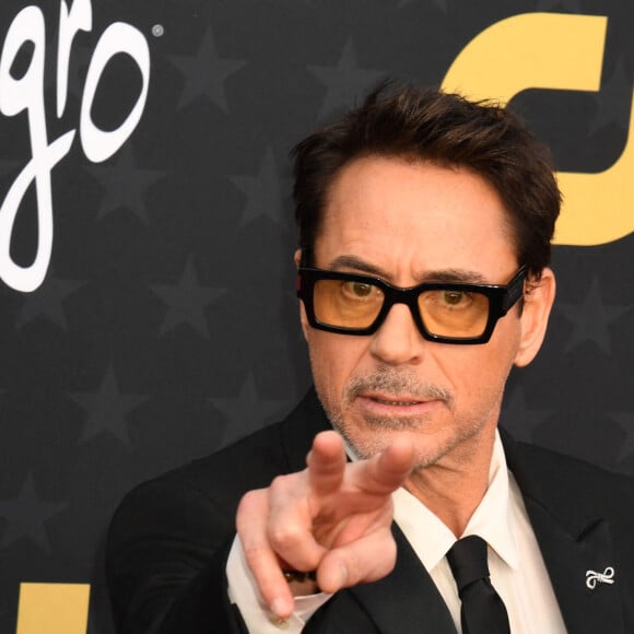 Robert Downey Jr. at the 29th Annual Critics Choice Awards on January 14, 2024 at The Barer Hangar in Santa Monica, California. 