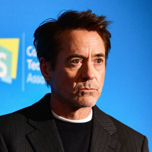 Las Vegas, NV - Robert Downey Jr speaks at What Are The Odds? Fighting Consumer Security in Today's Digital Age during CES 2024 at Aria in Las Vegas, Nevada. Pictured: Robert Downey Jr 