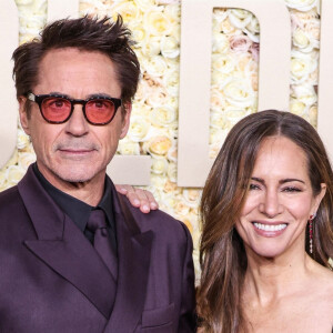Beverly Hills, CA - 81st Annual Golden Globe Awards held at The Beverly Hilton Hotel in Beverly Hills. Pictured: Robert Downey Jr., Susan Downey 